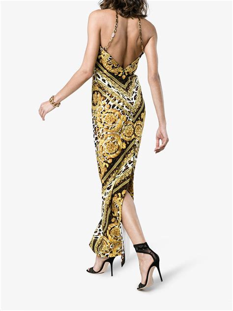 versace print dresses ses fashions|versace women dresses.